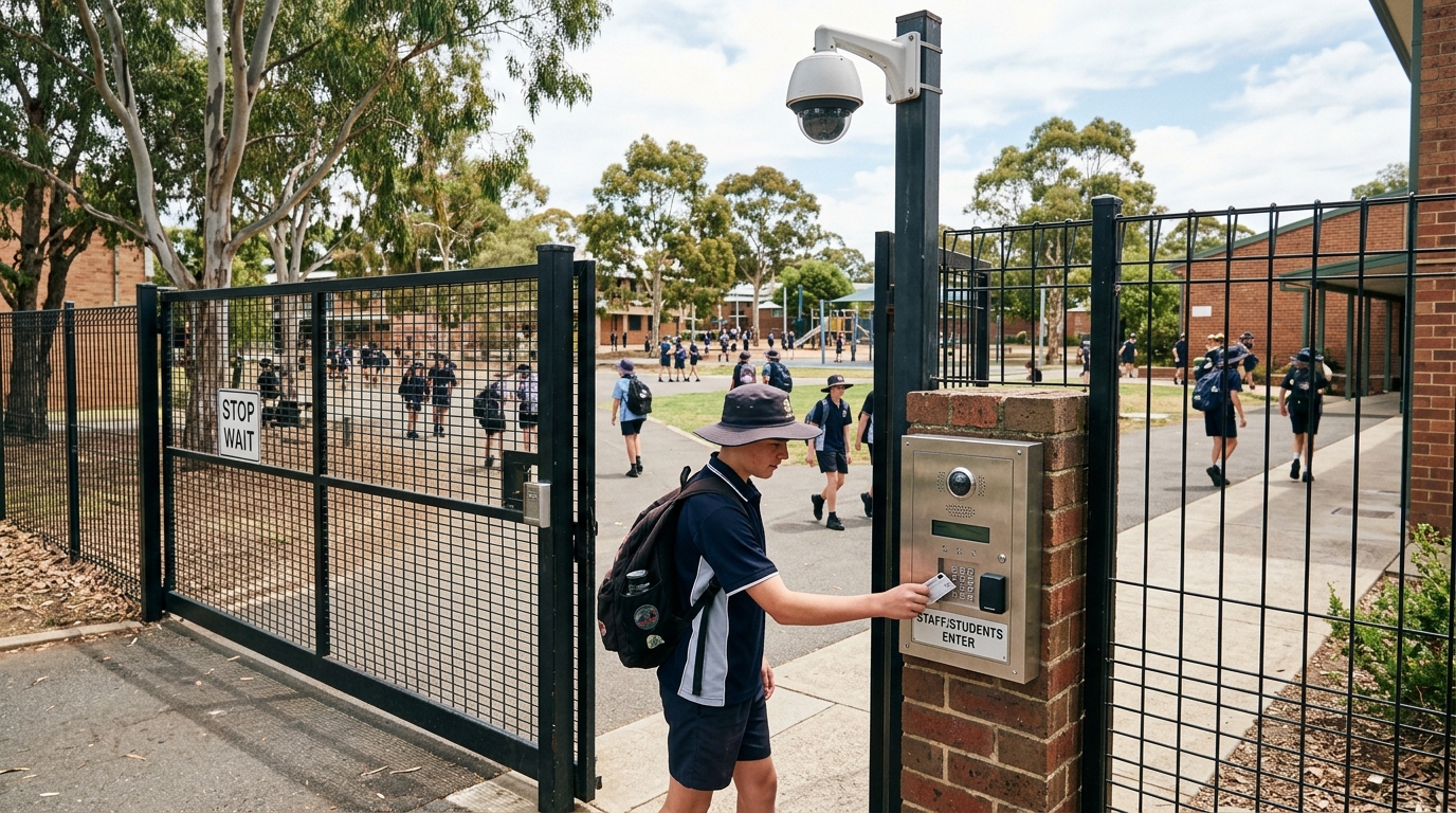 Schooling Security — security installation